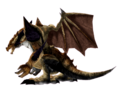 A Crescent Dragon (Side View)