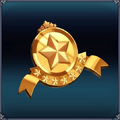 for 2 star-shaped badges