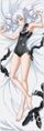 Hyperdimension Neptunia: The Animation Uni/Black Sister Dakimakura (Side B)