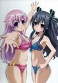 Hyperdimension Neptunia: The Animation B5 clear file (Dengeki Maoh) (inside)