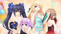 Neptune, Noire, Blanc, and Vert taking measurements