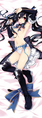 Noire dakimakura (front) (RED)