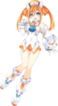 Orange Heart Render