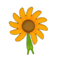 A Sunflowery (Back View)