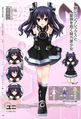 Hyperdimension Neptunia Mk2 Art book ~ Uni