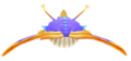 A Blaze Whale (Back View)